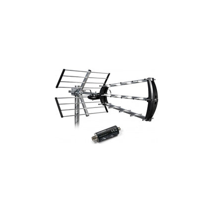 Antenne extérieure METRONIC Antenne d'extérieur trinappe 26 dB + fil
