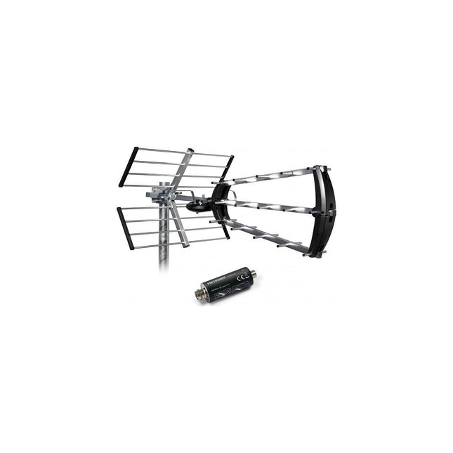 Antenne extérieure METRONIC Antenne d'extérieur trinappe 26 dB + fil
