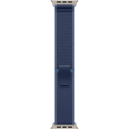 Bracelet APPLE 49 mm M/L Trail bleu/bleu vif naturel