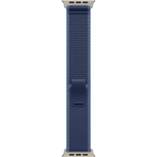 Bracelet APPLE 49 mm M/L Trail bleu/bleu vif naturel