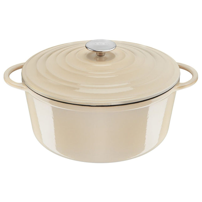 Cocotte TEFAL Fonte LOV faitout 29cm beige