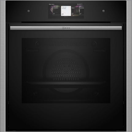 Four encastrable fonction vapeur NEFF B64VT73N0 série N90 porte coulissante