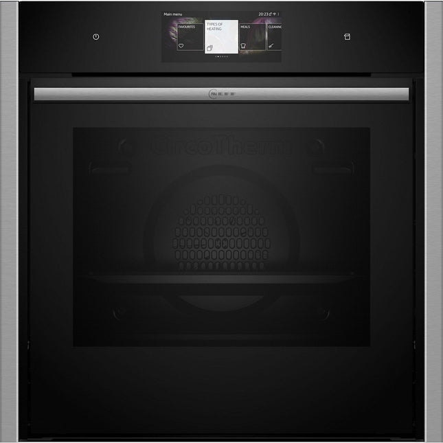 Four encastrable fonction vapeur NEFF B64VT73N0 série N90 porte coulissante