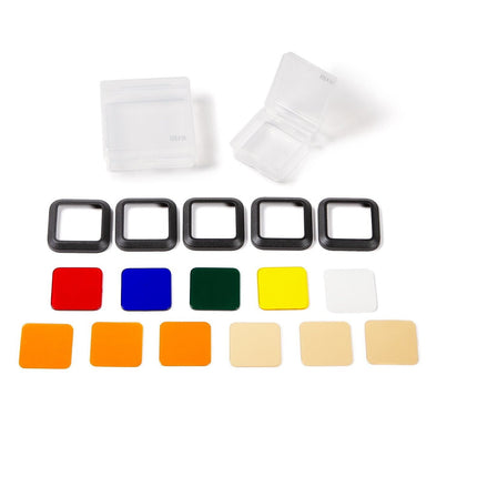 Filtre LITRA jeu de 5 supports et filtres couleur