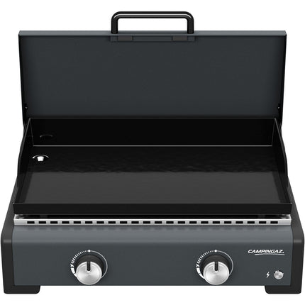 Plancha gaz CAMPINGAZ SIGMA 2 2210869 noir 2 brûleurs à poser, 58x36 cm