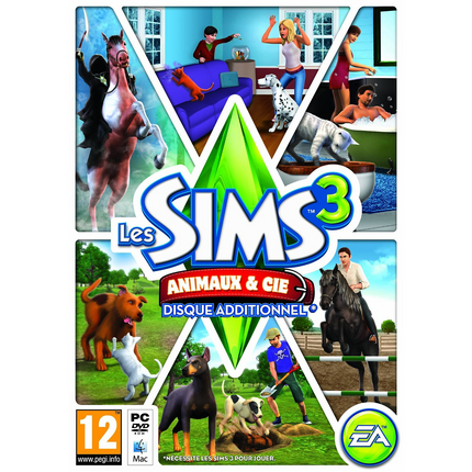 Jeu PC ELECTRONIC ARTS Les Sims 3 Animaux et Compagnie