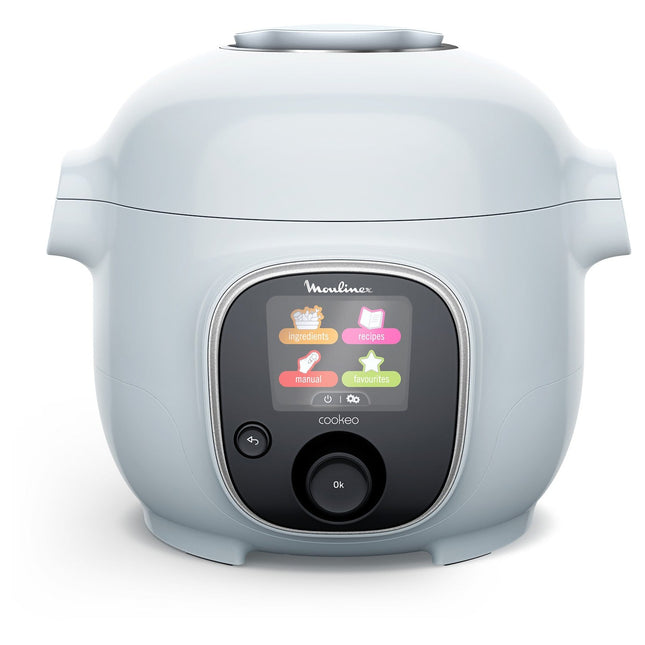 Cookeo MOULINEX Mini Light Blue 150 recettes CE880410