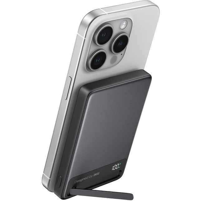 Batterie externe INIU 10000 mAh MagPro slim noir