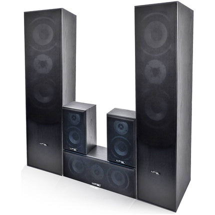 Pack enceinte Home Cinéma LTC Ensemble 5 enceintes E1004 noire Hifi /