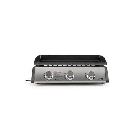 Plancha gaz LIVOO DOC277 3 bruleurs