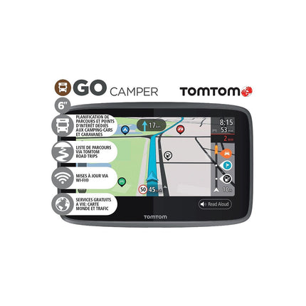 GPS TOMTOM Go Camper Monde connecté