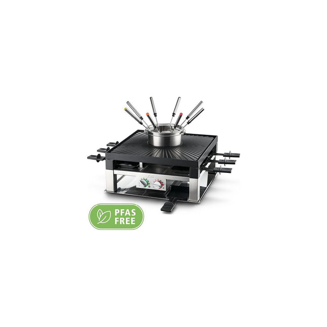 Raclette Fondue SOLIS Combi Grill 3 en 1