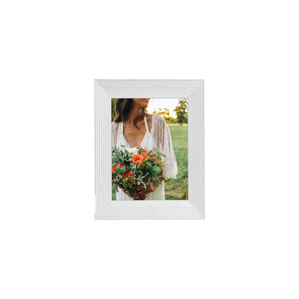 Cadre photo connecté AURA Cadre photo Aura Mason 9" White Quartz