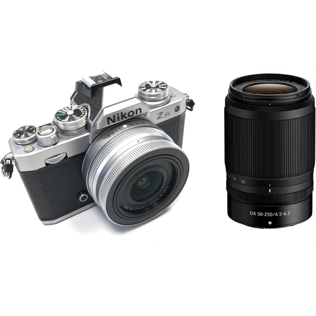 Appareil photo Hybride NIKON Z fc Lens Kit w/16-50 SL + 50-250 DX