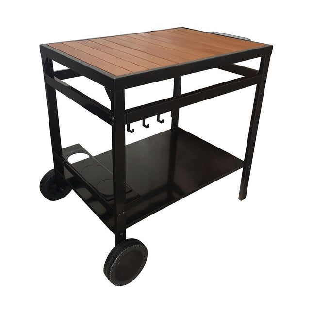 Desserte HAPPY GARDEN Desserte AVEIRO noire pour plancha