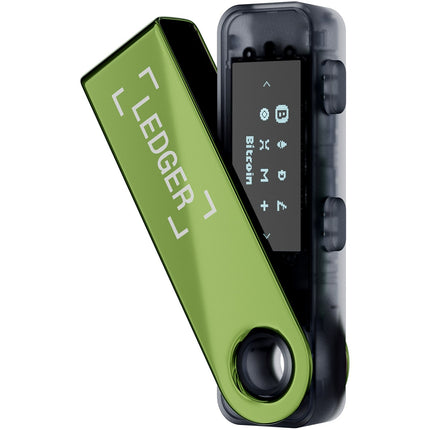 Crypto wallet LEDGER Nano S Plus - vert oxydation