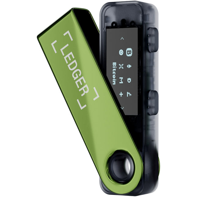 Crypto wallet LEDGER Nano S Plus - vert oxydation