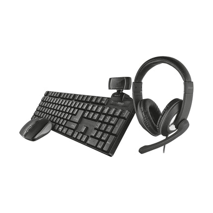 Pack TRUST Qoby 4-in-1 Home Office Set