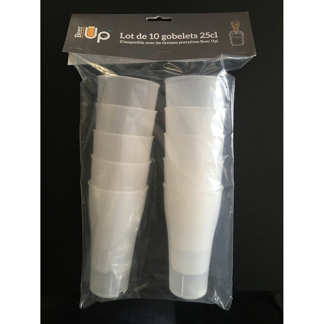 Capsule BEER UP Pack de 10 verres