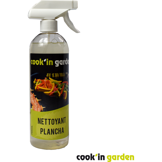 Nettoyant plancha COOK'IN GARDEN pour plancha - vapo 750 ml