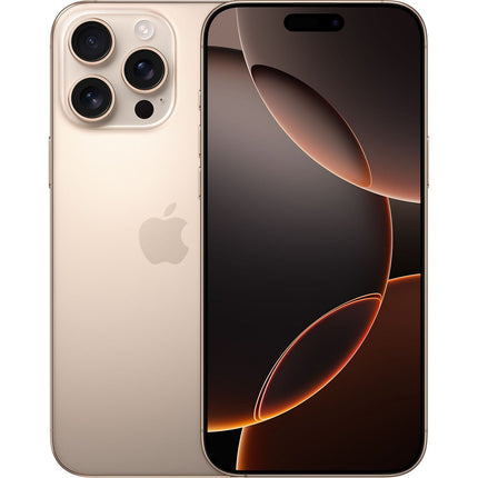 Smartphone APPLE iPhone 16 Pro Max Titane Sable 256Go Reconditionné