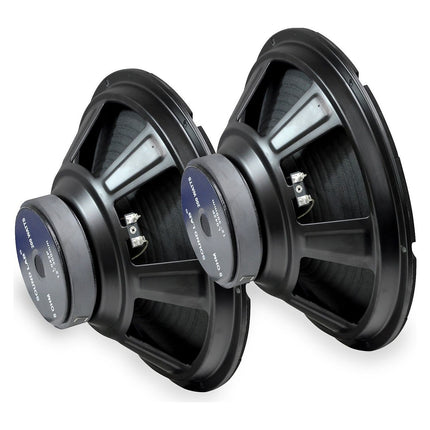 Haut-parleur SOUNDLAB Lot de 2 Haut-Parleurs 12 " 200W 8Ohm 92