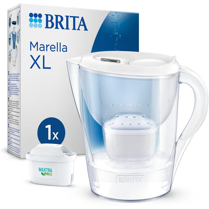 Carafe filtrante BRITA marella XL blanc
