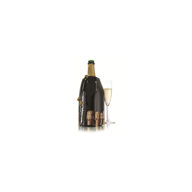 Rafraîchisseur VACUVIN a champagne souple avec bouchon