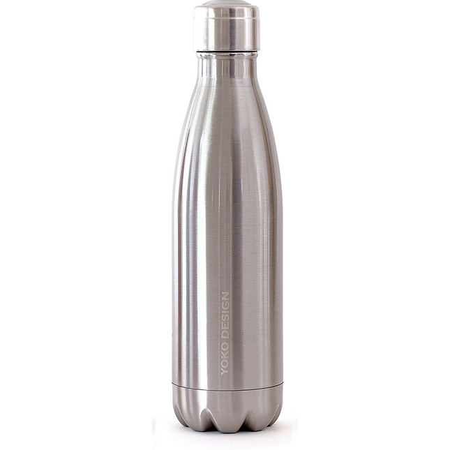 Bouteille isotherme YOKO isotherme 500 ml Inox Brillant