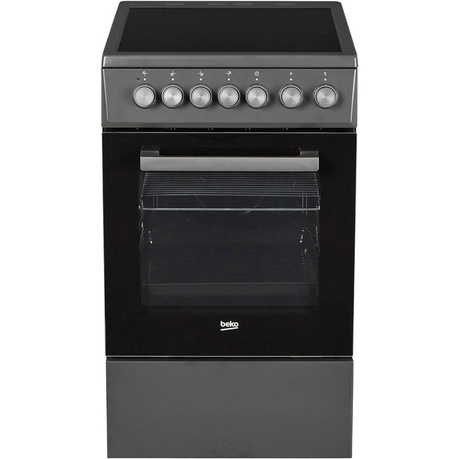 Cuisinière vitrocéramique BEKO FSS57100GAC 50cm Catalyse