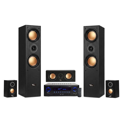Pack enceinte Home Cinéma EVIDENCE ACOUSTICS Pack 5.1 Bluetooth Colonnes Karaoke USB