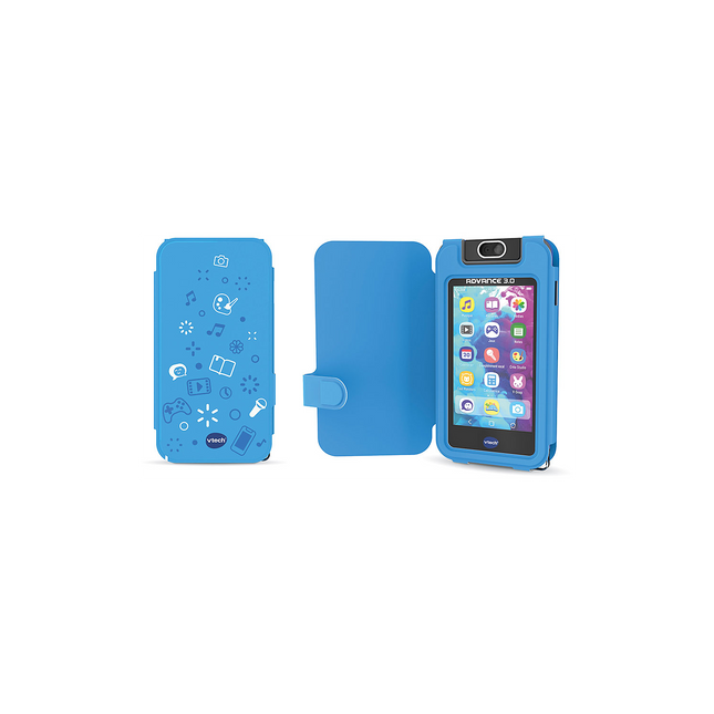 Etui enfant VTECH de protection KidiCom Advance Bleu