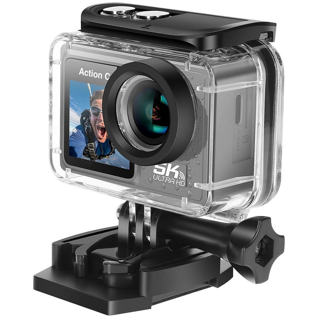 Appareil photo Hybride AVIZAR Ultra HD 5K GoPro 24MP Étanche 30m