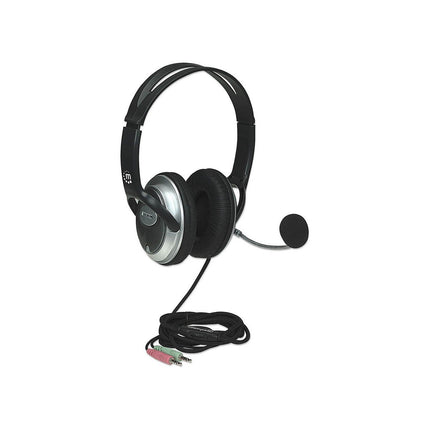 Micro-casque MANHATTAN Classique, Confortable, Double Jack 3.5
