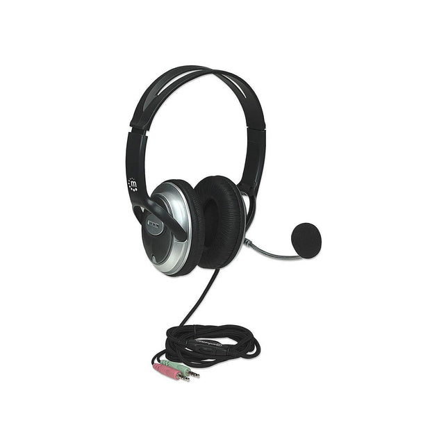 Micro-casque MANHATTAN Classique, Confortable, Double Jack 3.5
