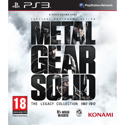 Jeu PS3 KONAMI Metal Gear Solid Legacy