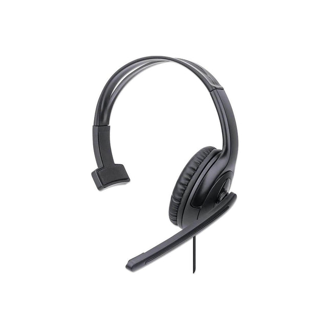 Micro-casque MANHATTAN Mono supra auriculaire - Léger - USB-A