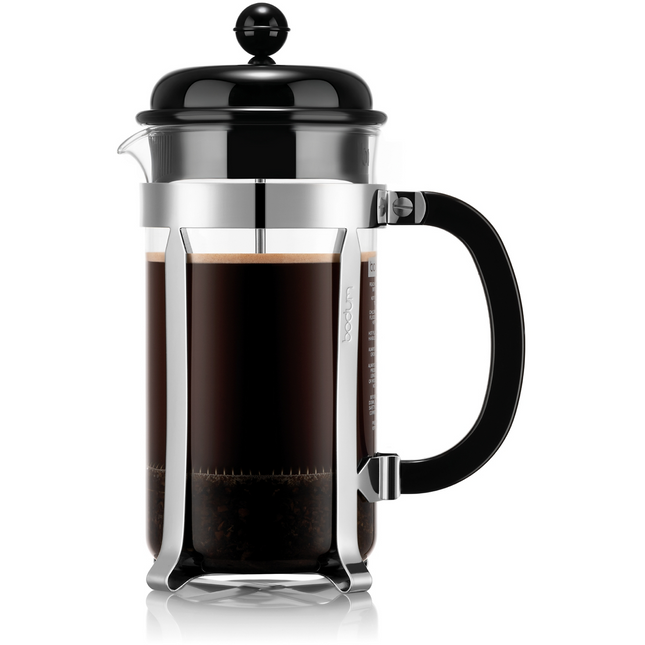 Cafetière à piston BODUM a piston 8 tasses - 1L