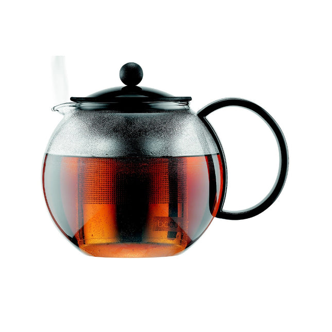 Théière à piston BODUM A PISTON FILTRE EN INOX 1L
