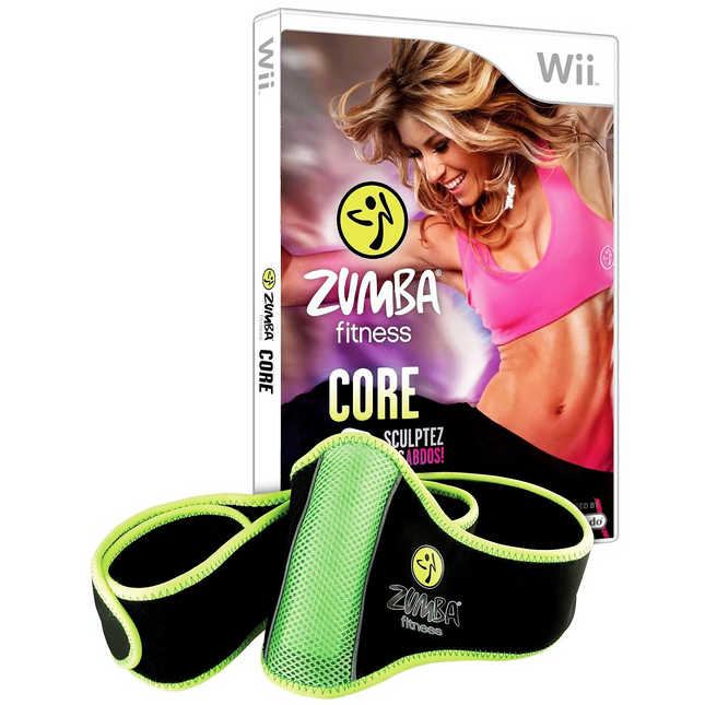 Jeu Wii DIGITAL BROS Zumba Core + ceinture