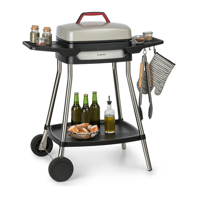 Barbecue électrique KLARSTEIN Gatsby 2000W - 20x32cm - Beige