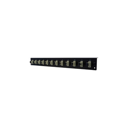 Accessoire rack KOMELEC Face avant fibre 12 SC UPC MM Simplex