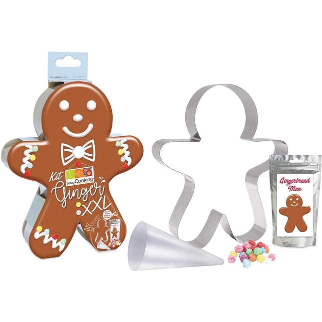 Kit Pâtisserie SCRAPCOOKING moule decoupoir Ginger XXL