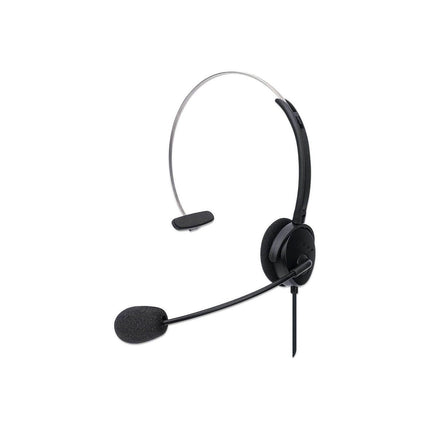 Micro-casque MANHATTAN Mono intra-auriculaire- Léger - USB-A
