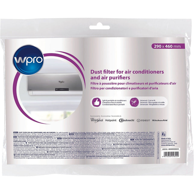 Filtre WPRO universel pour clim AFI016
