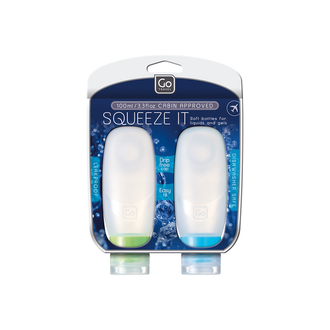 Bouteilles cabine GO TRAVEL Mini pour cabine souples x2