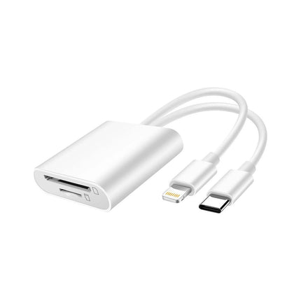 Hub LINQ Carte SD vers USB-C / Lightning 480Mbps