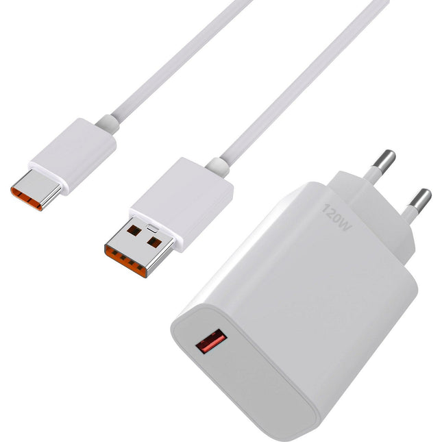 Chargeur secteur PHONILLICO Xiaomi Redmi Note 15 Pro Plus 5G - 120W