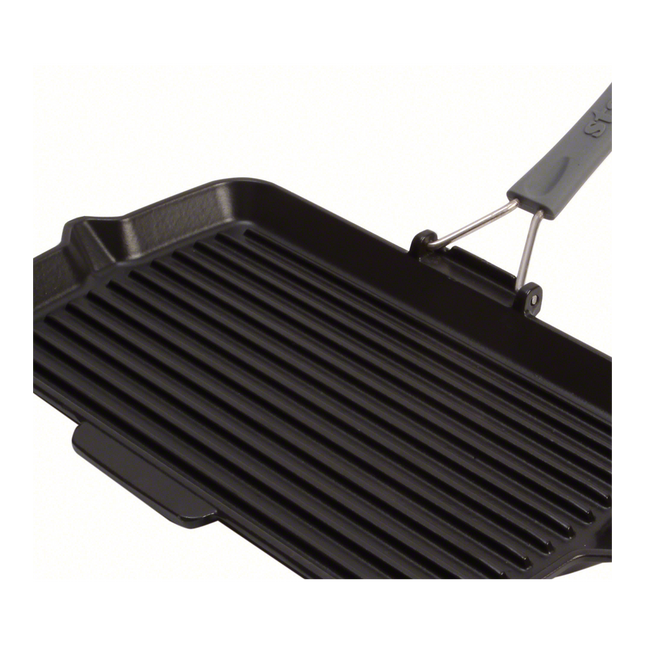 Poêle STAUB 34x21cm manche silicone