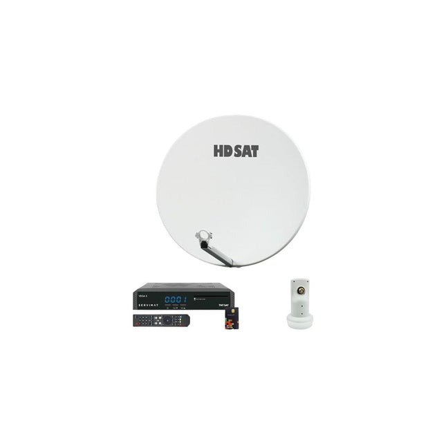 Antenne parabolique HDSAT Pack Hdsat Parabole Satellite Fibre Comp